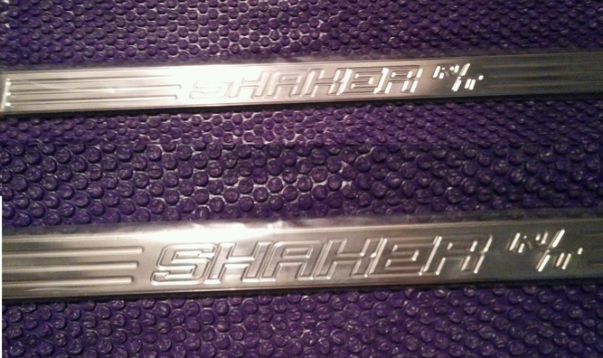 Billet Aluminum Custom Door Sills 2008-up Dodge Challenger